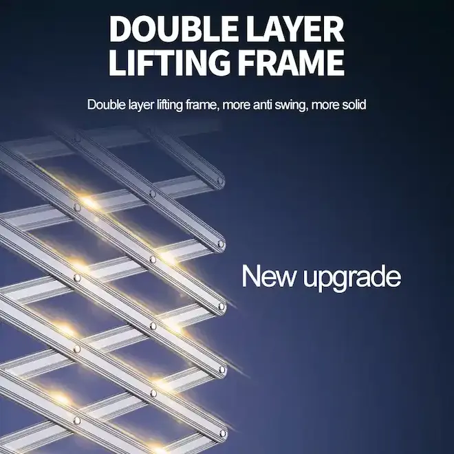 Xeno-launry-double-layer-lifting-frame