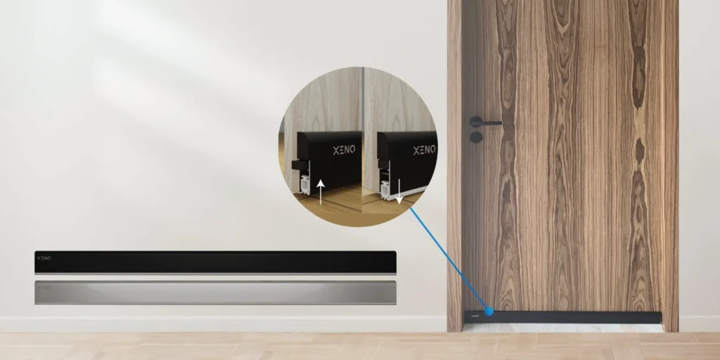 Perfect door gap seal 