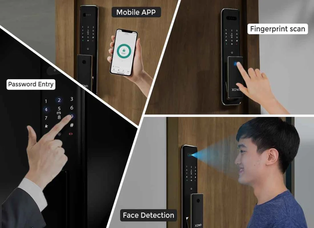 Digital lock all unlocking function effortless access