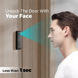 Xeno Rim lock Top Face scan digital door lock in Singapore