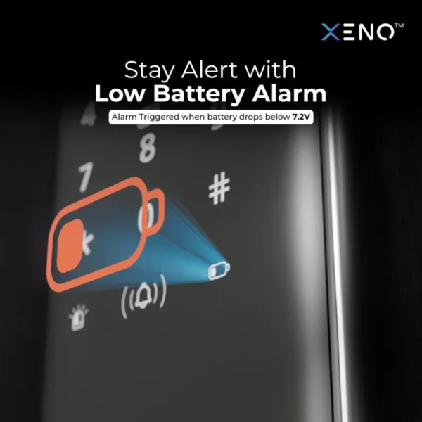 Alexi-pro-max-low-battery-alarm Alexi Pro Max Digital Door Lock + X Gate Digital Lock Bundle Sale