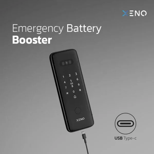 Emergency-Battery-booster X Gate Digital Lock + X Rim Digital Door Lock Bundle Sale