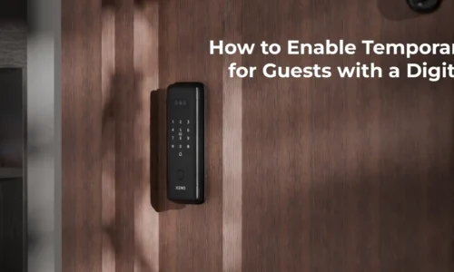 How to Enable Temporary Access for Guests with a Digital Lock