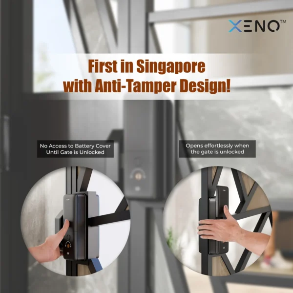 x gate lock battery cover Xeno X Gate Digital Lock Deal