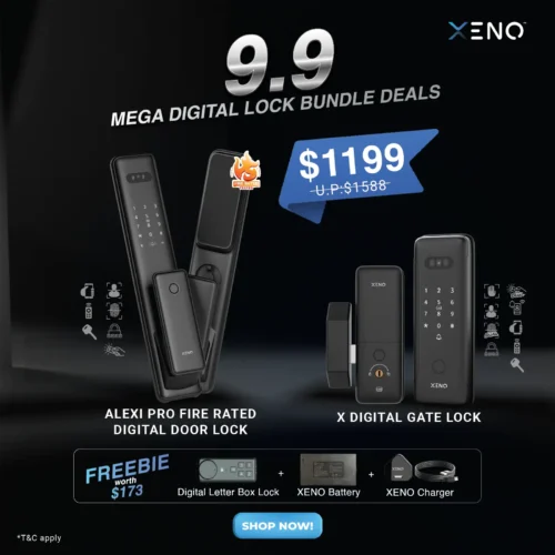 9.9 digital lock bundle Digital Door and Gate digital lock
