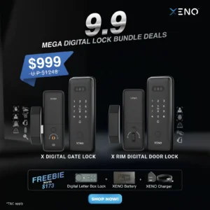 9.9 digital lock bundle Door and Gate digital lock
