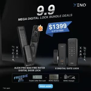 9.9 digital lock bundle door digital and Gate digital lock