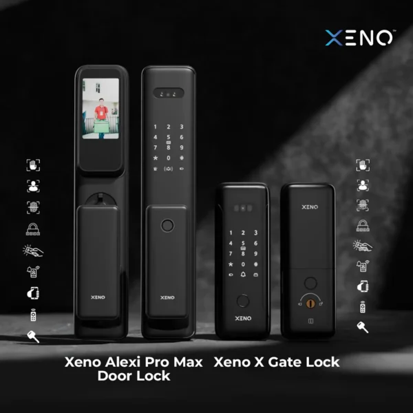 Alexi pro max and x gate digital lock bundle in Singapore Alexi pro max and x gate digital lock bundle in Singapore
