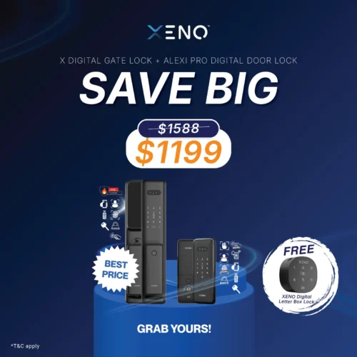 X gate + Alexi Pro smart lock combo offer
