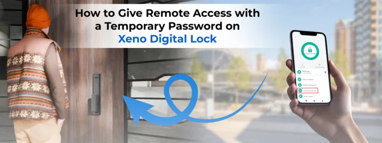 How to Give Remote Access with a Temporary Password on Xeno Digital Lock