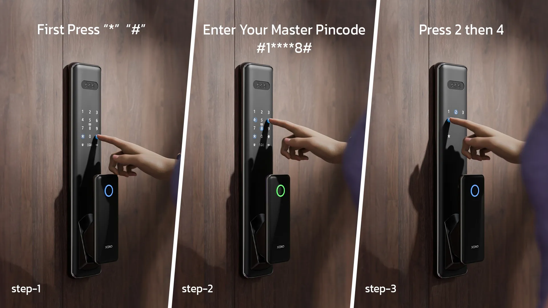 Unsync from the Xeno Alexi Pro Pro Max Door Lock