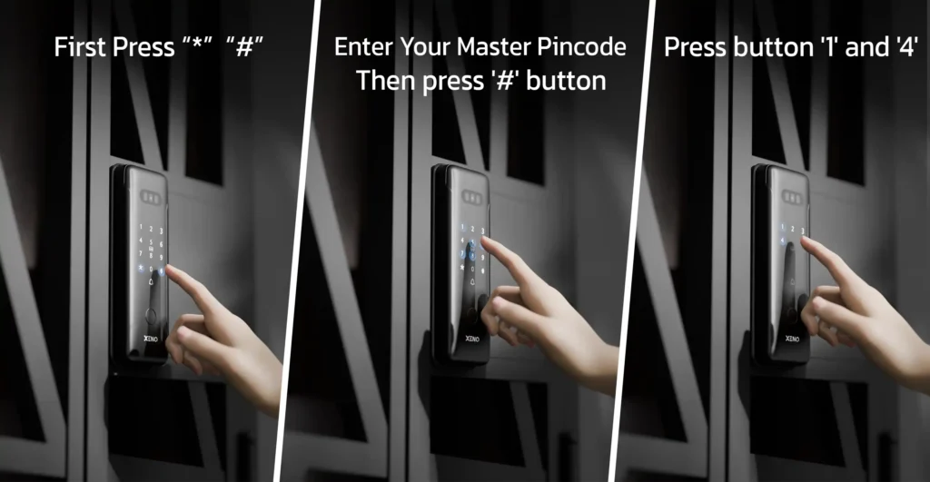 Gate lock Add Normal Face ID