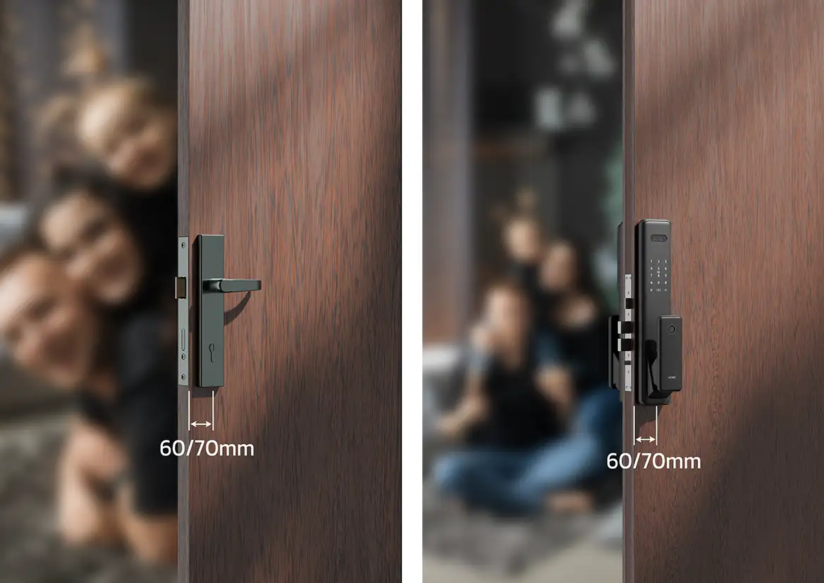 Digital Door Lock Fitting Measurement SG