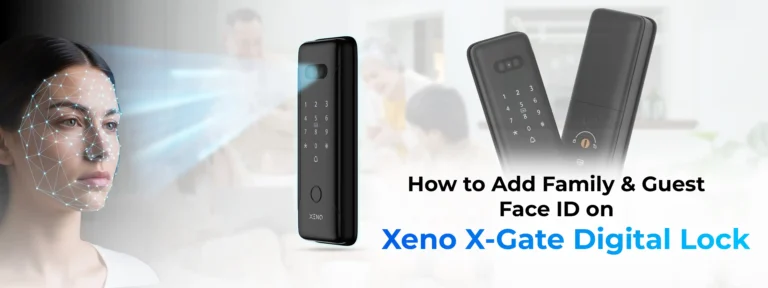 Add Face ID on Xeno X Gate Digital Lock