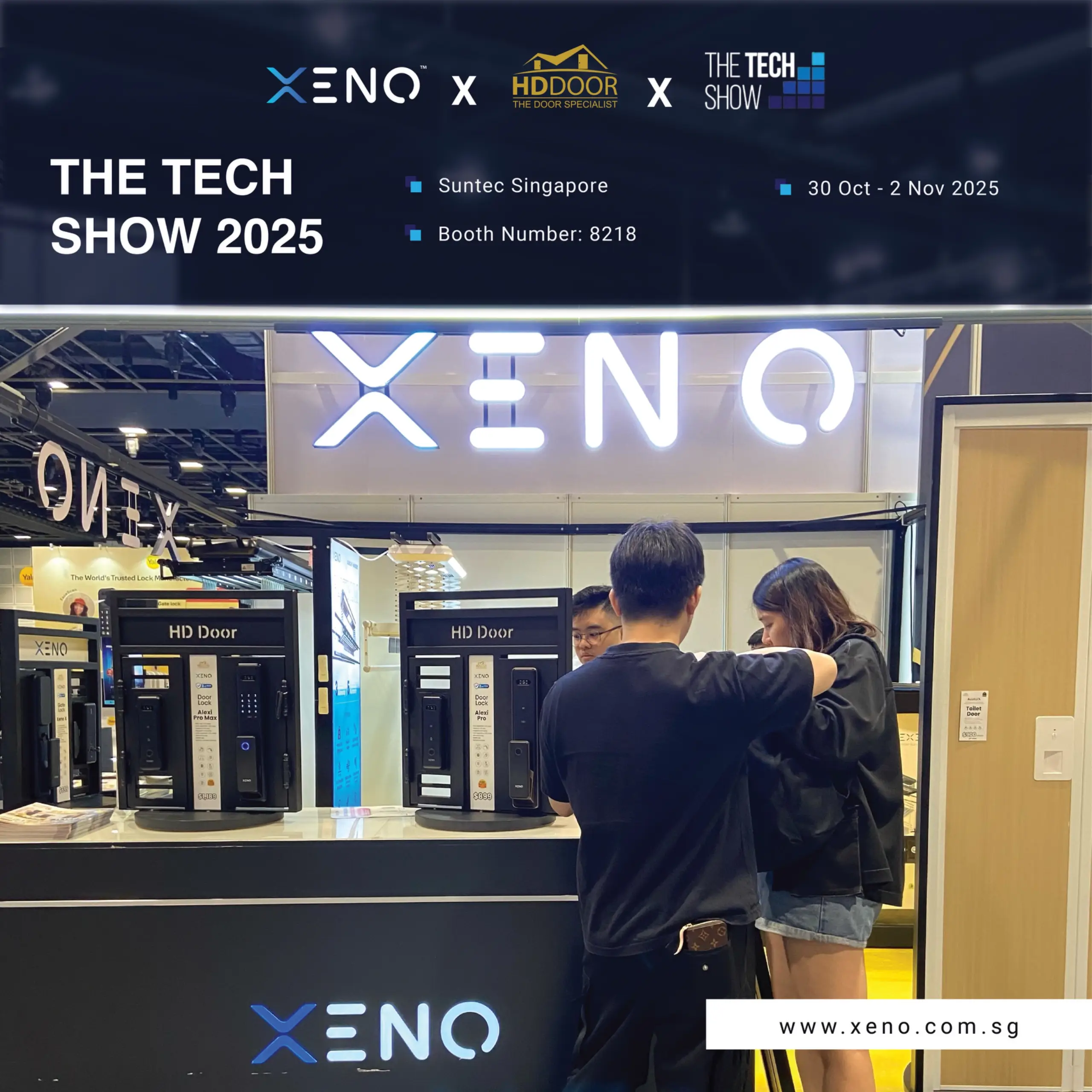 IT show xeno digital lock participation 