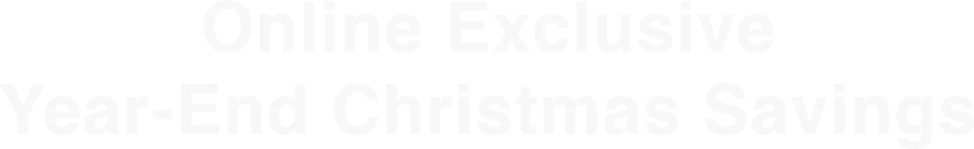 Christmas Year end deal