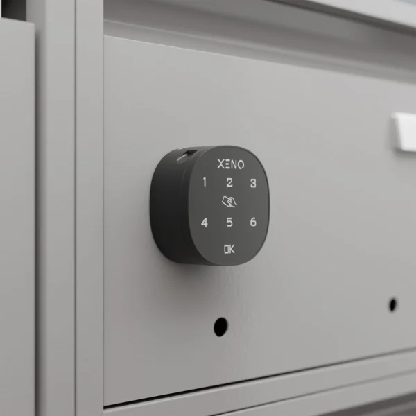 xeno-rfid-mailbox-lock-system-singapore Xeno RFID card access mailbox lock installed on residential letter box