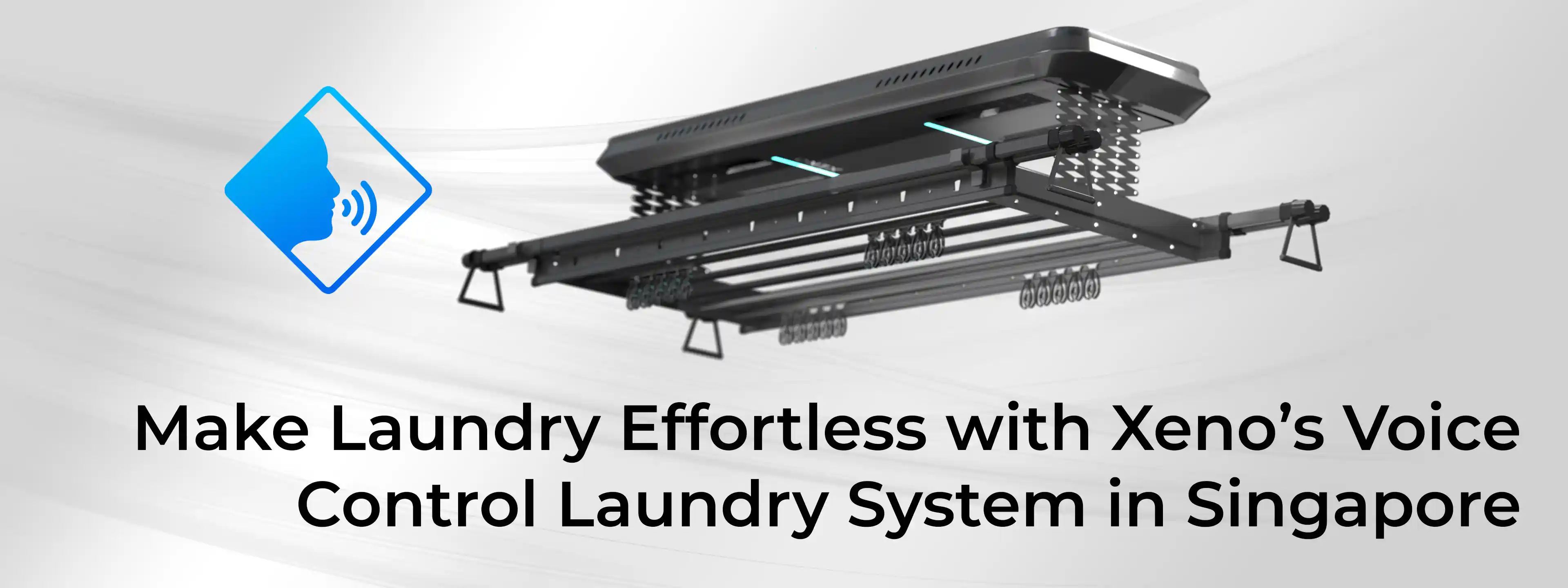 Make Laundry Effortless with Xeno’s Voice Control Laundry System in Singapore
