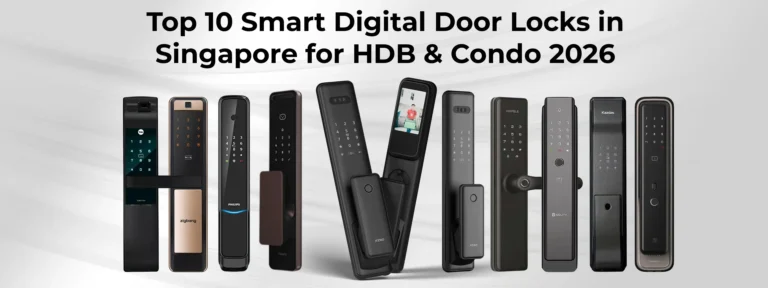 Top 10 Smart Digital Door Locks in Singapore for HDB & Condo 2026