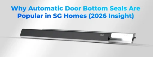 Why Automatic Door Bottom Seals Are Popular in SG Homes (2026 Insight)