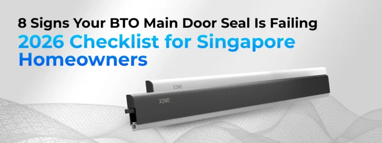8 Signs Your BTO Main Door Seal Is Failing 2026 Checklist for Singapore Homeowners